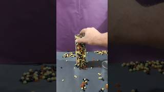 Reverse Marbles Video Oddly Satisfying Colorful Beads ASMR satisfying asmr shorts [upl. by Leirua]