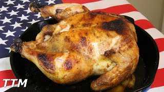 How to Cook an Organic Chicken in the Toaster Oven [upl. by Ahsinav]