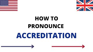 How to Pronounce Accreditation Correctly  PronounceWell [upl. by Eimmas960]