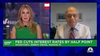 This was the best news Ive heard from the Fed in years says Whartons Jeremy Siegel [upl. by Eberly288]