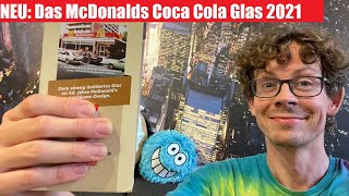 Neue McDonalds Gläser 2021 So ein Coca Cola Glas gab es noch nie als Aktion [upl. by Enram923]