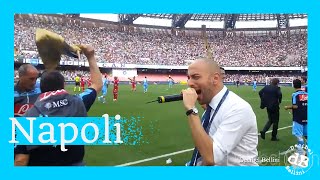 BOATO AL GOAL DI MAREK HAMSIK STADIO SAN PAOLO NAPOLINAPLES STADIUM ANNOUNCER [upl. by Yroger]