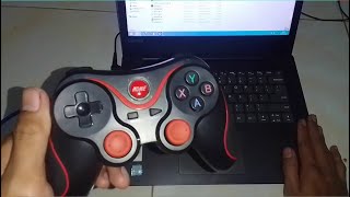 Lengkap Cara Setting Gamepad X3 untuk LaptopPC [upl. by Goldston]