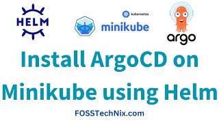 How to Install ArgoCD on Minikube using Helm  Deploy App on ArgoCD ArgoCD TutorialGitOps Tutorial [upl. by Llirpa]