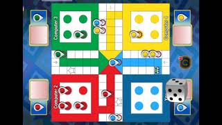 Ludo game in 4 players  Ludo King 4 players Ludo gameplay Jahangir gaming part 32 [upl. by Atsillak]