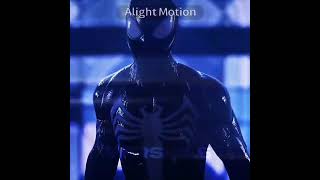 symbiote spider man edit edit spiderman spiderman2 marvel peterparker venom2 insomniacgames [upl. by Ahk]