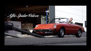 Alfa Romeo Spider 2000 Veloce met een hele mooie historie [upl. by Jemena]