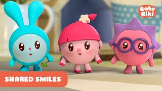 BabyRiki  Shared Smiles 😊 Best episodes collection  Cartoons for Kids  0 [upl. by Cristian214]