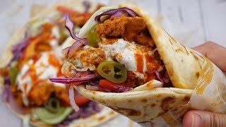 Chicken Shawarma Recipe By Recipes Of The World [upl. by Muirhead164]