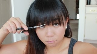 How To Cut Perfect Bangs EVERY TIME  Easy Fool Proof [upl. by Enimrac]