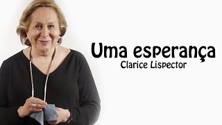 POEMA Uma Esperança  Clarice Lispector por Aracy Balabanian [upl. by Jamesy]