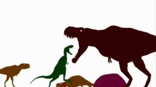 Tyrannosaurus Rex vs Nanotyrannus [upl. by Lahcear]