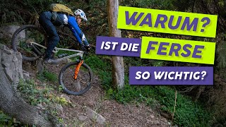 Warum ist die Ferse so wichtig  3 Tipps im Steinfeld  MTB Fahrtechnik Tutorial [upl. by Sion]