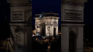 Les Agitos des Jeux Paralympiques sont sur l’Arc de triomphe ✨ paris2024 [upl. by Ronen323]