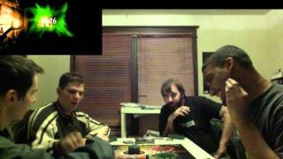 BoardGame Demonskunk Sam Mike and Ben play AtmosFear [upl. by Lerraj583]