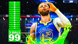 Beyond the Arc Building a Insane 99 3PT Shooting Build in NBA 2K24 [upl. by Kirch]