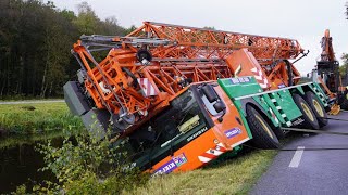 Dangerous Operator Excavator Crane amp Truck Fails  Biggest Heavy Equipment Disaster Compilation [upl. by Rehpretsirhc]