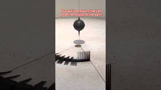 Foucaults pendulum that can prove the rotation of the earth [upl. by Caressa246]