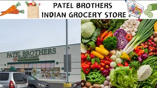 అమెరికాలో మన కూరగాయల మార్కెట్  Patel Brothers in USA  Prashanthi USA Vlogs [upl. by Pinckney]