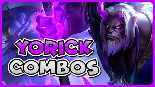 YORICK COMBO GUIDE  How to Play Yorick Season 13  Bav Bros [upl. by Zabrine]