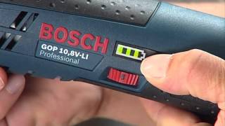 Bosch GOP 108 VLI Professional Cordless MultiCutter [upl. by Avraham]