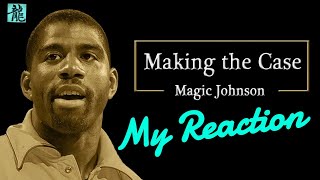 Magic Johnson is the GOAT • Making the Case reaction [upl. by Drawd]