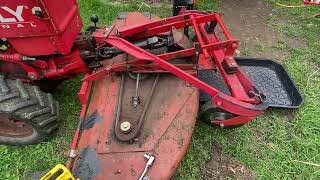 Maintenance on my gravely walk behind mower [upl. by Mosenthal]