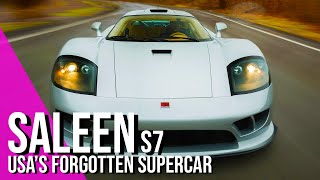 Why the Saleen S7 is USAs most underrated supercar  review amp sound [upl. by Naleek]