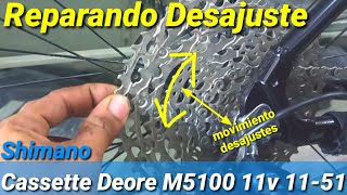 Reparando Pacha Desajustada floja shimano 11 velocidades [upl. by Londoner]