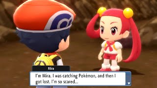 Pokemon Brilliant Diamond  Episode 9  Cycling Road amp Wayward Cave with Mira [upl. by Lefty]