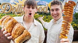 Two Brits go to Dollywood for the first time [upl. by Atirehc]