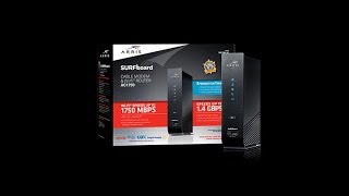 Arris Surfboard SBG7580 Increase your Internet Gaming Speed [upl. by Akinaj]