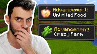 I Spent 24 Hours Farming in Minecraft [upl. by Tobey]