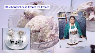 Blue berry Cheese cream Ice cream  Free Class  By Lata Kapoor live [upl. by Flower]