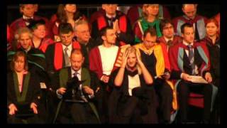 Pure Gold  Rebecca Adlington receives an honorary degree [upl. by Acina762]