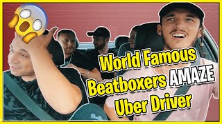 World Famous Beatboxers Amaze Uber Driver [upl. by Brunell814]