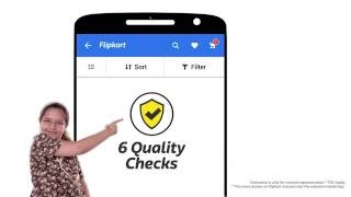 Shopping is sure with Flipkart Assured  6 Quality Checks [upl. by Akiemat249]