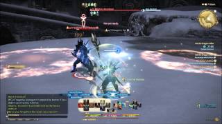 FFXIV ARR Dragoon Final Quest  Into the Dragons Maw [upl. by Euqinobe]