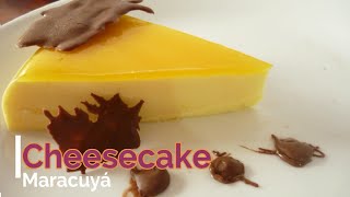 Cheesecake de Maracuyá  Sin horno [upl. by Artek]