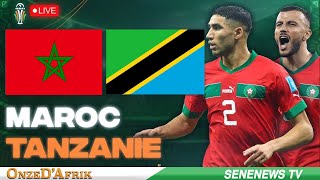 CAN 2023  MAROC 🇲🇦 vs TANZANIE 🇹🇿 EN DIRECT LIVE COMMENTÉ LES LIONS DE L’ATLAS ENTRENT EN LICE [upl. by Franciskus832]