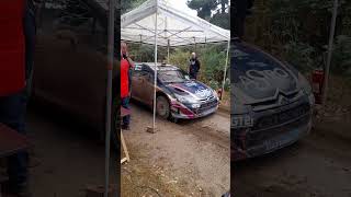 départ c4wrc terre de lozere rally rallye car cfr racing France lozere [upl. by Fara]