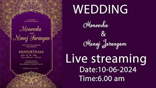 Wedding Moneesha amp Manoj Jarangam [upl. by Ari]