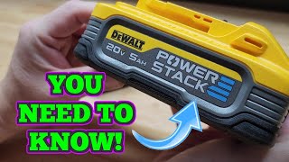 What You Need To Know About The DeWALT Powerstack Batteries [upl. by Zoubek]