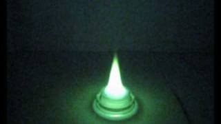 Boric Acid Flame Test [upl. by Odnomyar499]