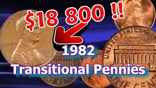 Are Your 1982 Pennies Worth Money Large and Small Date Varieties Explained [upl. by Alilak148]