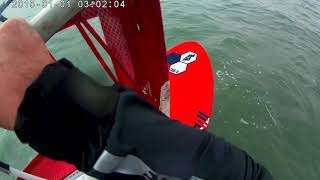 Windsurf Tabou Rocket plus 133 CED surfing Northsea Brouwersdam [upl. by Princess]