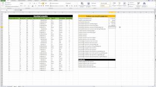 Excel 2010  Analyseren met functies [upl. by Yrrag659]