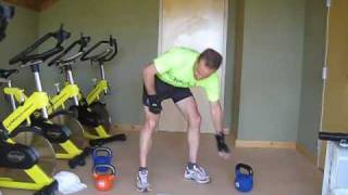 10 Minute Kettlebell Workout for Triathletes [upl. by Enrobyalc997]