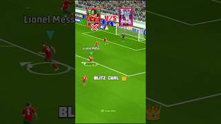 Beckenbauer Vs Messi 🎯Long Shot and Blitz Curl 🥰👑 efootball efootball2024 footballgame shorts [upl. by Uolymme]