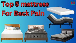 Top 5 Best Mattress For Back Pain on Amazon 2024 [upl. by Elisabetta714]